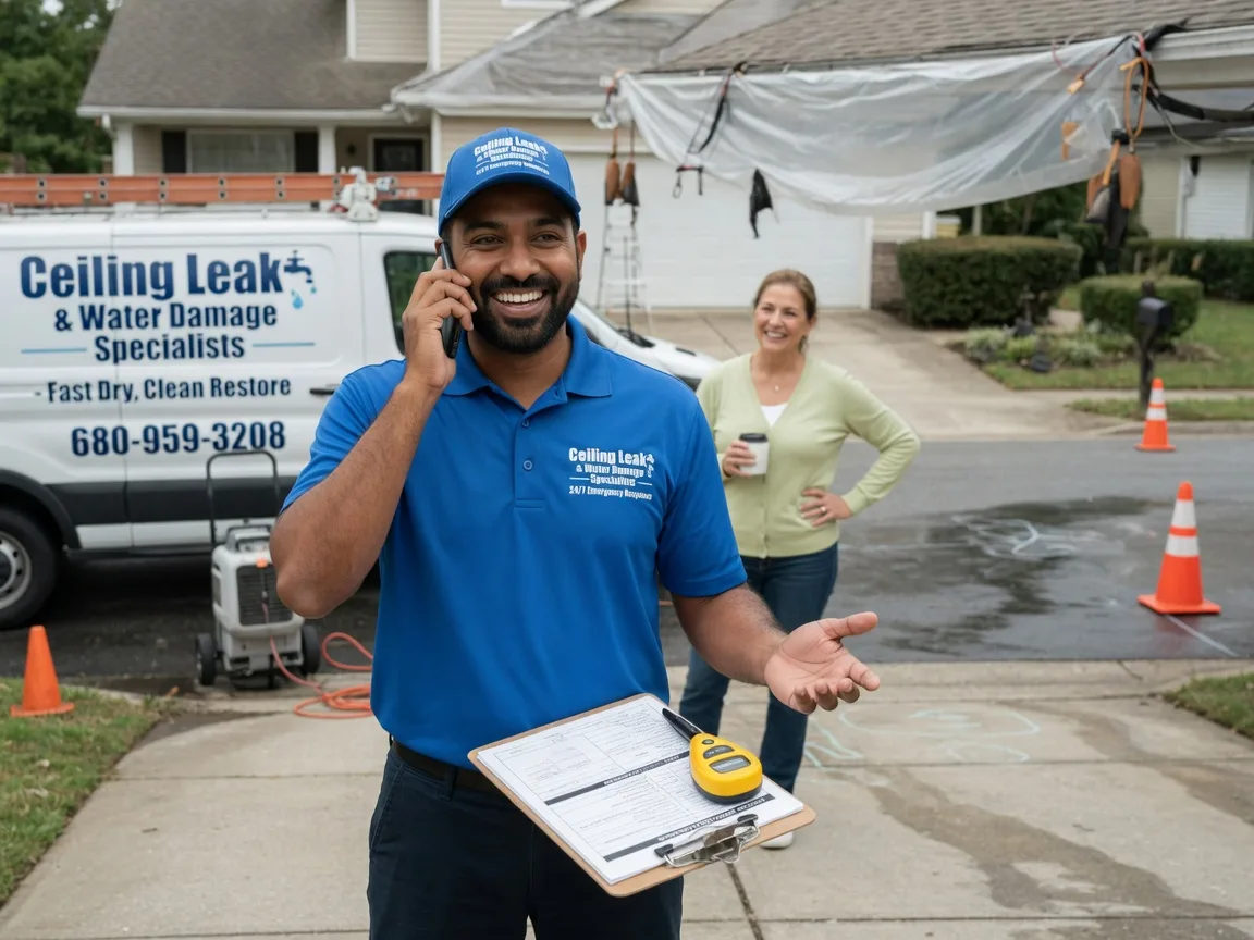 Ceiling Leak Cleanup Sharpsburg, KY FAQs